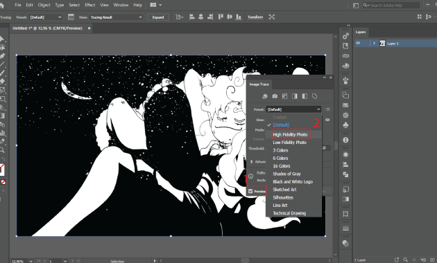 Tutorial gambar 2 Cara Mengubah Gambar PNG menjadi vector
