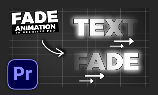 Buat Animasi Teks FADE IN dan FADE OUT di Premiere