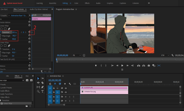 GAMBAR 4 - Buat Animasi Teks FADE IN dan FADE OUT di Premiere Pro