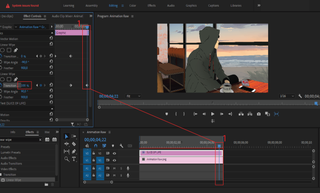 GAMBAR 6 - Buat Animasi Teks FADE IN dan FADE OUT di Premiere Pro