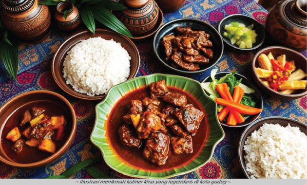 Menikmati Kuliner khas Yang Legendaris di kota Gudeg
