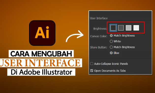 Mengubah Tema Warna User Interface di Adobe illustrator-01